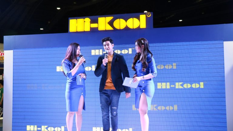 “ท็อป – จรณ โสรัตน์”  ร่วมสร้างสีสันในงาน  Motor Expo 2018 รัวไลค์ Hi-Kool  ขีดสุดแห่งนวัตกรรมฟิล์มกรองแสง