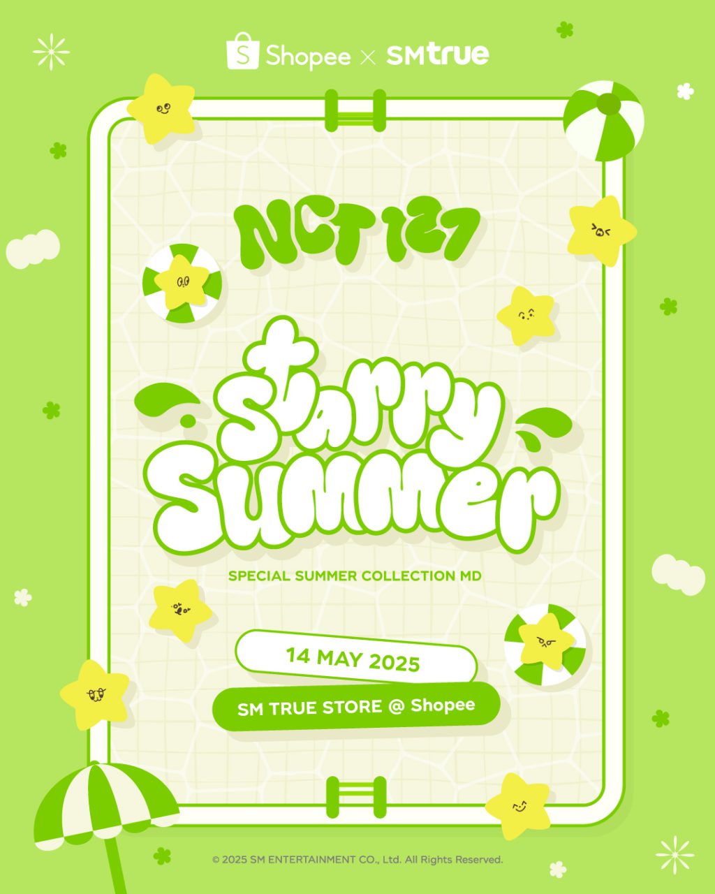 [ภาพโปรโมต] สินค้าคอลเล็กชัน ‘NCT 127 Starry Summer’