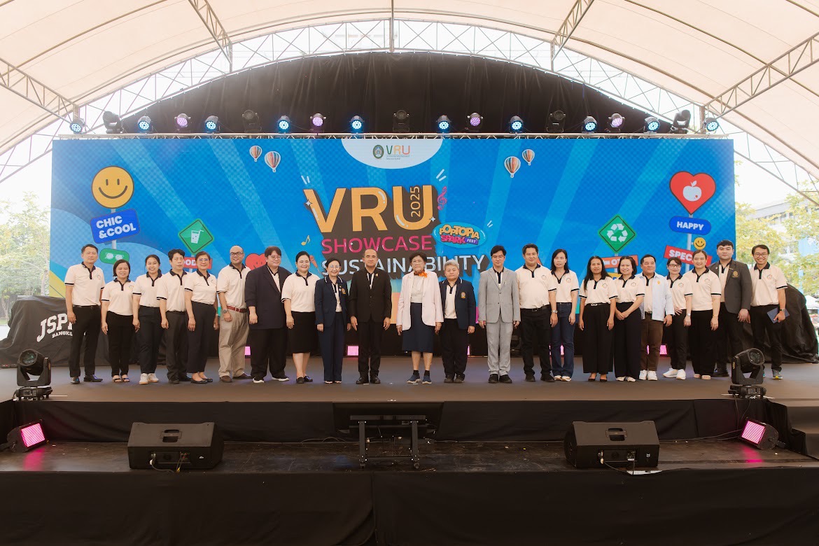 Vru Sticker มรภ.วไลยอลงกรณ์ จัดยิ่งใหญ่ VRU SHOWCASE x VRU SUSTAINABILITY 2025 ...
