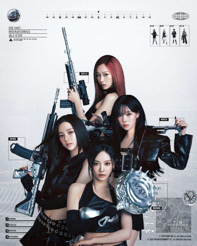 ภาพความร่วมมือ aespa X PUBG BATTLEGROUNDS