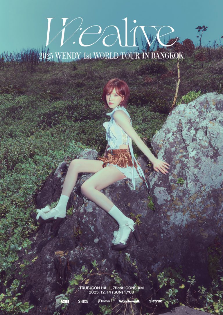 [ภาพโปสเตอร์] 2025 WENDY 1st WORLD TOUR WEALIVE IN BANGKOK