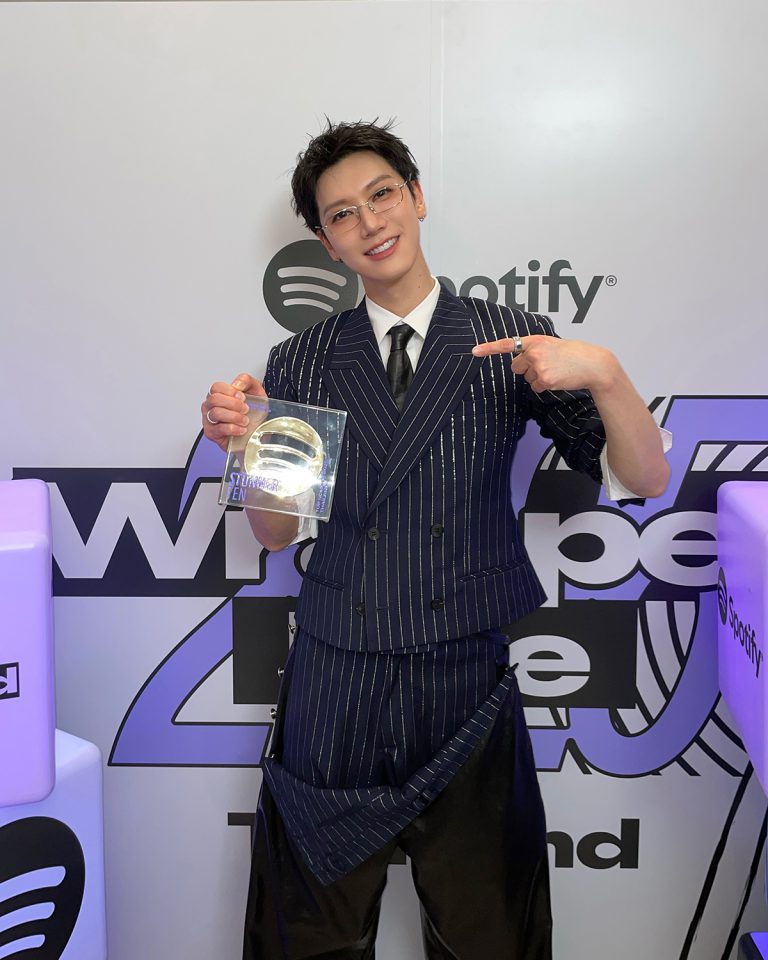 (ภาพที่ 1) TEN (เตนล์) เข้าร่วมงาน ‘Spotify Wrapped Live Thailand 2025’