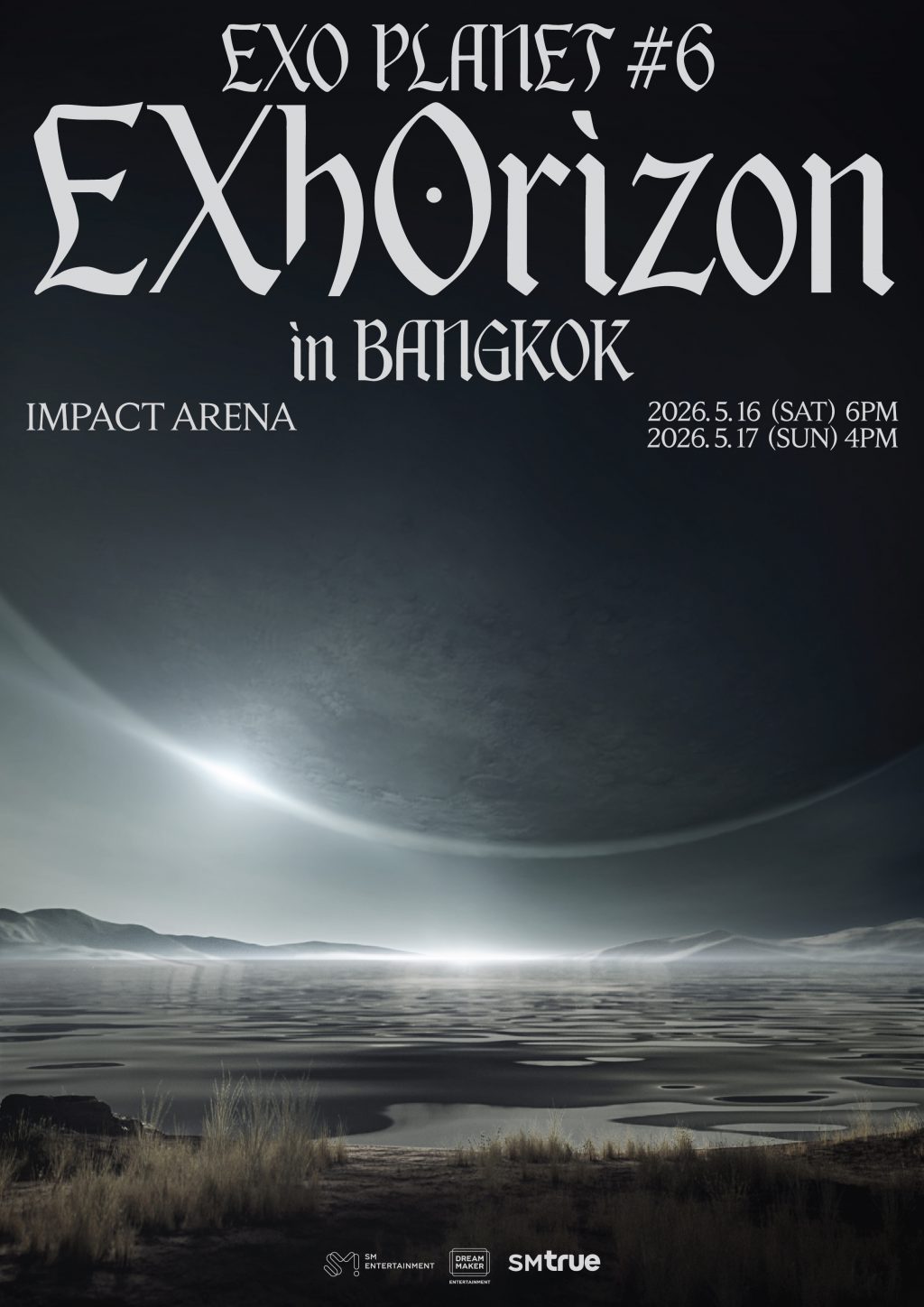 -โปสเตอร์- คอนเสิร์ต EXO PLANET #6 - EXhOrizon in BANGKOK